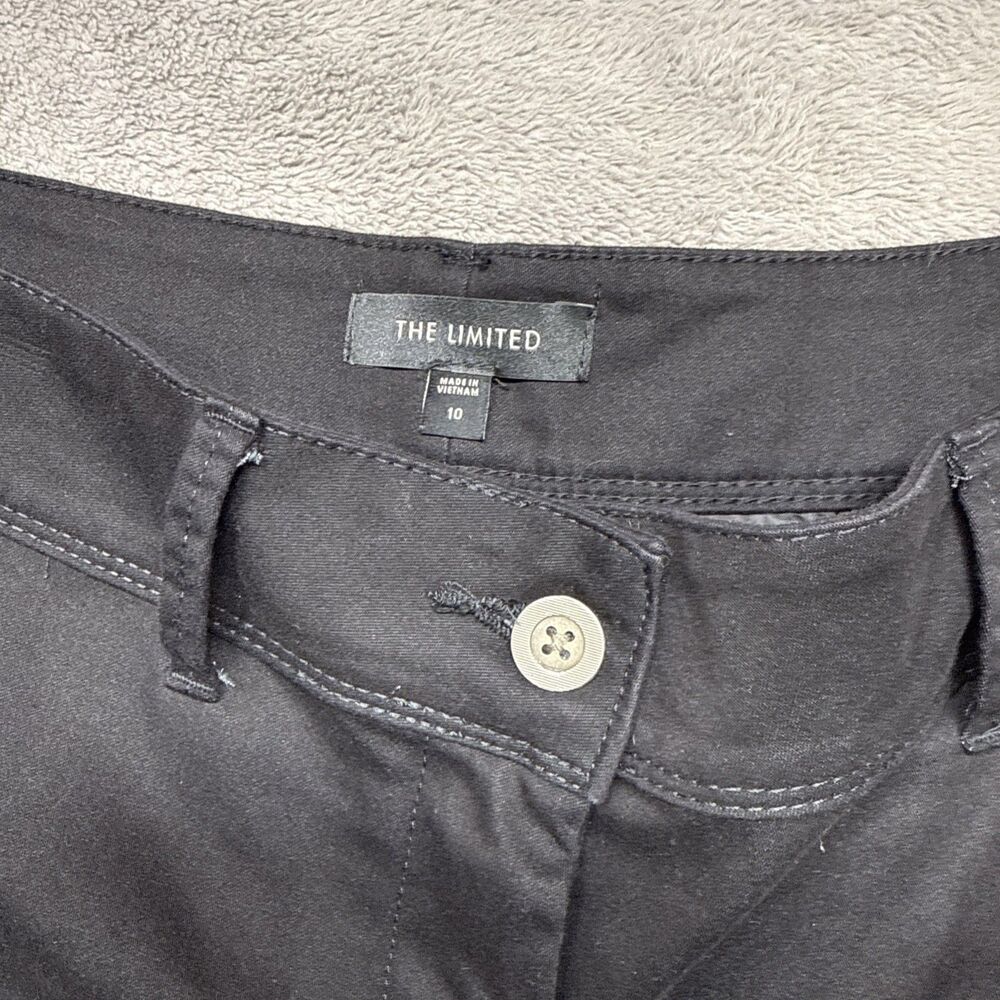 THE LIMITED Women’s Shorts, Black, Size 10 - Picture 2 of 8